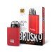 Купить Перезаправляемая Под-Система Бруско Миникан Плюс (Brusko Minican Plus) 850 mah, Красный по оптовой цене